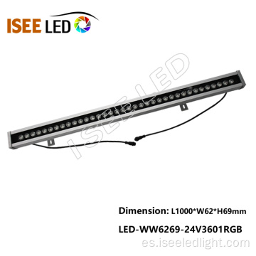 Decoración del edificio 1m 36w DMX Led Wall Washer